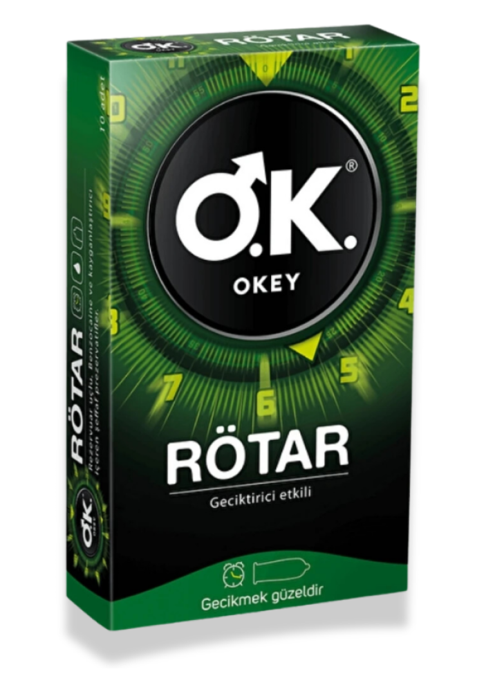 OKEY Rötar 12'li Prezervatif